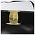 Borsa a spalla Salvatore Ferragamo in pelle nera e oro Auth 122966 Nero D'oro - vista 14