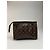Clutch in pelle monogramma Louis Vuitton vintage marrone - vista 6