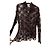 Autre Marque Blusa in pizzo Simultanéous Nera e Rame Nero