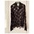 Autre Marque Blusa in pizzo Simultanéous Nera e Rame Nero - Ansicht 3