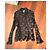 Autre Marque Blusa in pizzo Simultanéous Nera e Rame Nero - Ansicht 7