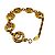 Timeless Bracciale in charm dorato Coco Mark CHANEL 1982 D'oro - vista 2