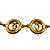 Timeless Bracciale in charm dorato Coco Mark CHANEL 1982 D'oro - vista 4