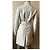 Abrigo de cuero Dolce & Gabbana ecru brillo de perla talla 38 IT Crudo - vista 11