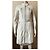 Abrigo de cuero Dolce & Gabbana ecru brillo de perla talla 38 IT Crudo - vista 5