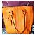 Milly Leder Tote Bag Orange - Ansicht 4