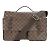 Borsa a Spalla Louis Vuitton Broadway N42270 Marrone Damier ebene
