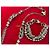 Splendida parure DOLCE & GABBANA in acciaio argento doppia catena ad anelli e palline lucide e diamantate - vista 6