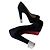 Décolleté Christian Louboutin in pelle nera 36 Nero