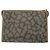 Borsa Clutch SAINT LAURENT in pelle PVC beige Auth BA2278 - vista 2