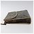 Borsa Clutch SAINT LAURENT in pelle PVC beige Auth BA2278 - vista 4