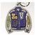 LOUIS VUITTON Portachiavi Giacca Varsity Viola MP3385 LV Auth BD1990 Porpora - vista 5