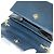 Borsa a spalla a catena Salvatore Ferragamo in pelle blu navy e oro Auth 123015 D'oro - vista 10