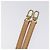 LOUIS VUITTON Cinghia in pelle 44,5" Beige LV Auth am8457 - vista 6