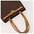 ETRO Borsa a Mano PVC Nylon 4Set Marrone Nero Auth bs25971 - vista 4