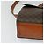 Céline CELINE Macadam Canvas Schultertasche, PVC-Leder, braun, gold, authentisch, MX459 Golden - Ansicht 8
