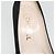 CHANEL Escarpins en daim noir CC Auth am8442 - vue 16