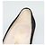 CHANEL Escarpins en daim noir CC Auth am8442 - vue 19