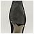CHANEL Escarpins en daim noir CC Auth am8442 - vue 28