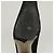 CHANEL Escarpins en daim noir CC Auth am8442 - vue 9