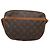 LOUIS VUITTON Monogram Jeune Fille MM Schultertasche M51226 LV Auth MX428 - Ansicht 2
