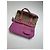 Vintage Gucci Monogram Baumwolltasche Beige Lila Pink - Ansicht 5