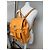Céline Vintage Celine Paris Leather backpack Orange Yellow