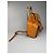 Céline Vintage Celine Paris Leather backpack Orange Yellow - view 3