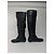 Stivali in pelle vintage Givenchy neri EU38 Nero - vista 9