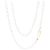 Dodo pomellato Collana Essentials in argento con spilla in oro giallo 18kt D'oro - vista 5