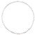 Dodo Pomellato 925 silver essentials necklace with 5 openable links plus one openable link as a closure. Silvery - view 2