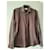 Camicia Prada in cotone marrone e viola scuro  - vista 3