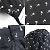 Zaino in nylon Saint Laurent Nero Bianco - vista 4
