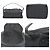 Vanity Borsa a mano in nylon nero jacquard Chanel - vista 3