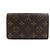 Louis Vuitton Bi-Fold-Brieftasche im braunen Monogramm - Ansicht 2