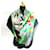 Sciarpa grande in cotone Gucci nera e multicolore Nero  - vista 4
