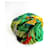 Sciarpa grande in cotone Gucci nera e multicolore Nero  - vista 9
