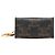 Céline Chaveiro Cabas Vertical em Lona Envernizada Micro Triomphe da Celine Brown Marrom Castanho escuro - vista 3