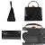 Borsa Bottega Veneta Marrone Nero - vista 2
