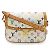 Sologne Schultertasche Monogramm Multicolor Louis Vuitton Weiß Mehrfarben