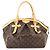Borsa Tote Louis Vuitton Monogram Tivoli GM Marrone Monogramma - vista 2