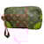 Louis Vuitton Clutch Bag Monogram Marly Dragonne PM M51827 Brown  ref.2248070
