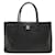 Chanel Executive Line Coco Mark Tote Bag Schwarz Leder