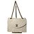 Borsa a spalla Chanel Classica Timeless Matelassè crema Crudo