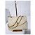 Borsa a spalla Chanel Classica Timeless Matelassè crema Crudo - vista 7