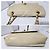 Borsa a spalla Chanel Classica Timeless Matelassè crema Crudo - vista 8