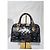 Bolsa MCM Visetos Lion Princess Boston Preto/Cinza/Dourado - vista 2