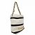 Chanel 22 Chanel Tote Bag 22 aus glänzendem Kalbsleder Schwarz Weiß - Ansicht 2