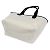 Borsa Tote Jumbo Small Balenciaga Nero Bianco sporco - vista 3