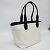 Borsa Tote Jumbo Small Balenciaga Nero Bianco sporco - vista 6